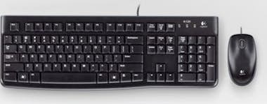 Logitech Logitech MK120 teclado USB AZERTY Francés Negro
