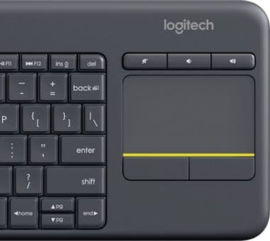 Logitech Logitech K400 Plus teclado RF inalámbrico AZERTY B