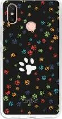 BeCool BeCool Funda Gel Xiaomi Mi Max 3 Huellas de Perro
