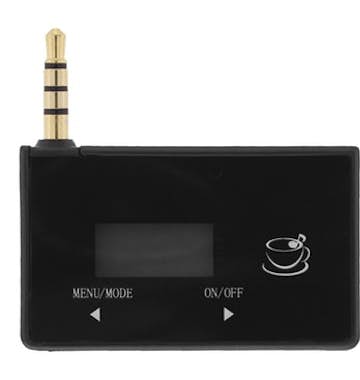 Avizar Transmisor FM para smartphone, compacto - Negro