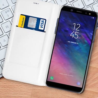 Avizar Funda Samsung Galaxy A6 libro billetera Flip Book