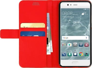 Avizar Funda libro billetera para Huawei P10 Plus - Roja