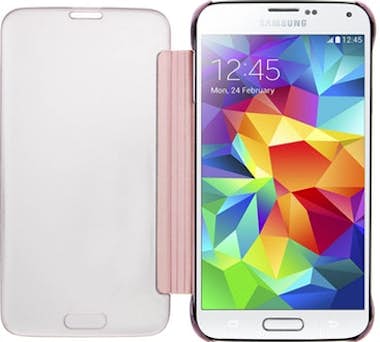 Avizar Funda Libro Espejo Rosa Galaxy S5 , Samsung Galaxy