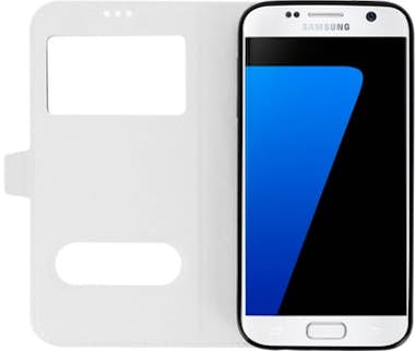 Avizar Funda Samsung Galaxy S7 libro con doble ventana Ca
