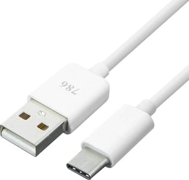 Avizar Cargador USB Universal 2.1A + Cable USB tipo C Bla