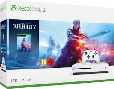 Microsoft Xbox One Consola S 1tb + Battlefield V