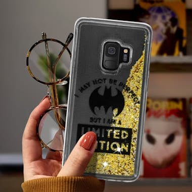 Avizar Carcasa Samsung Galaxy S9 Batgirl con purpurinas D
