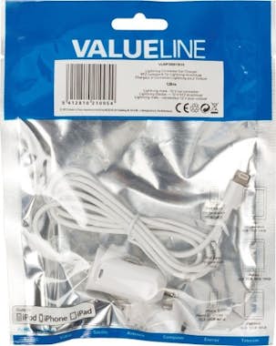Valueline Valueline VLMP39891W10 Auto Blanco cargador de dis