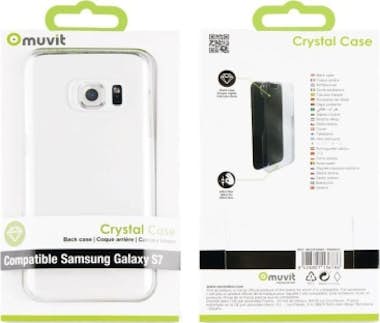 Muvit muvit carcasa Cristal Samsung Galaxy S7 transparen