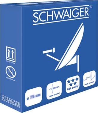 Generica Schwaiger SPI993 011 10.7 - 12.75GHz Gris antena d