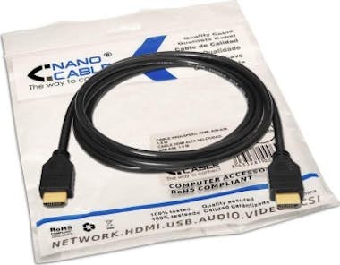 Nanocable Nanocable CABLE HDMI V1.4 (ALTA VELOCIDAD / HEC) C