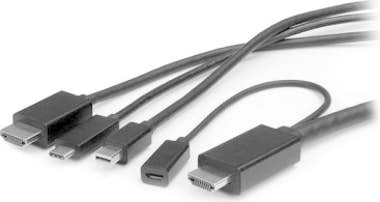 StarTech.com StarTech.com Cable Conversor USB-C, HDMI o Mini Di