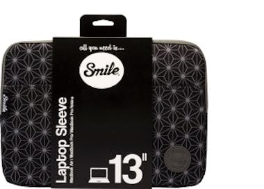 Smile Smile 17208 13"" Funda Negro, Gris maletines para