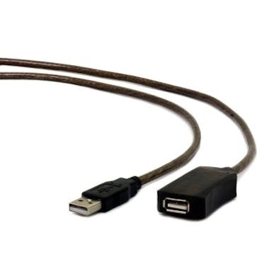 iggual iggual IGG309575 5m USB A USB A Macho Hembra Negro