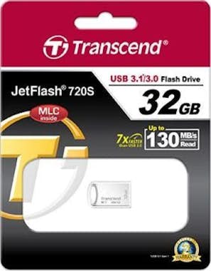Transcend Transcend JetFlash 720 32GB USB 3.0 (3.1 Gen 1) Co
