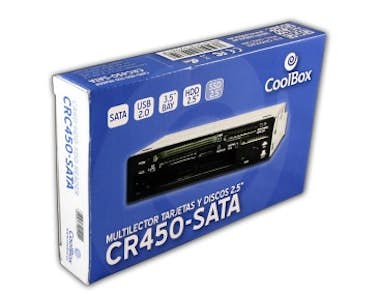 Coolbox CoolBox CR450SA01 Interno SATA Negro lector de tar