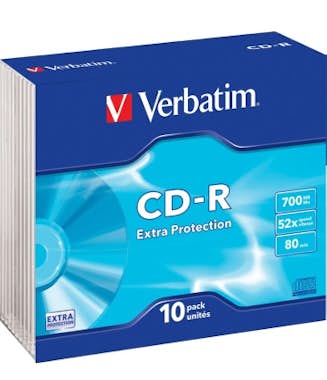Verbatim Verbatim CD-R Extra Protection CD-R 700MB 10pieza(