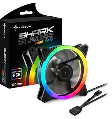 Sharkoon Sharkoon SHARK Blades RGB Carcasa del ordenador Ve