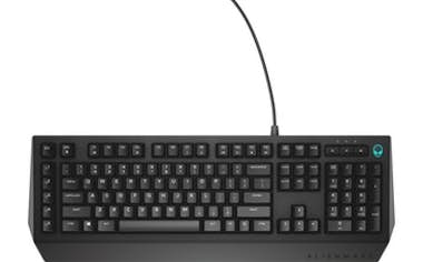 Alienware Alienware AW568 teclado USB QWERTZ Alemán Negro
