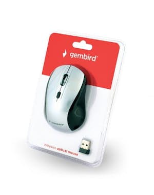 Gembird Gembird MUSW-4B-02-BS ratón RF inalámbrica + USB Ó