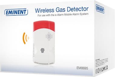 Eminent Detector de gas inalámbrico para E-Alarma EM8610