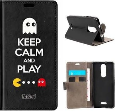 BeCool BeCool Funda Libro Wiko View Lite Keep Calm and Pl