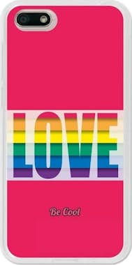 BeCool BeCool Funda Gel Honor 7S Love Colors Dia del Orgu