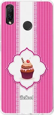 BeCool BeCool Funda Gel Huawei P Smart Plus Cupcake Rosa