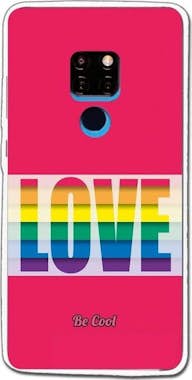 BeCool Funda silicona Huawei Mate 20 - Becool Love Colors