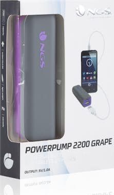 NGS NGS PowerPump 2200 Grape Ión de litio 2200mAh Gris