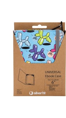 Generica Silver Sanz Universal 6 Ebook Case Balloons Blue