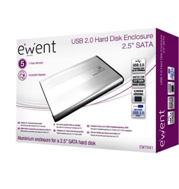 Ewent Ewent EW7041 caja para disco duro externo 2.5"" Al