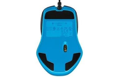 Logitech Logitech G300s USB 2500DPI Ambidextro Negro, Azul