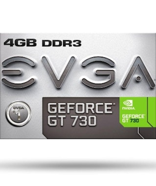 Placa De Video EVGA Geforce GT 730 4GB GDDR3, 128Bit, 04G-P3-2739-KR