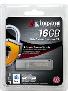 Kingston Kingston Technology DataTraveler Locker+ G3 16GB 1
