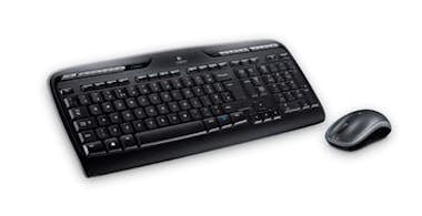 Logitech Logitech MK320 teclado RF inalámbrico Griego Negro
