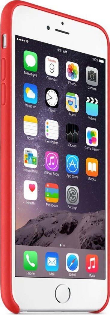 Apple Carcasa original de piel para iPhone 6 Plus