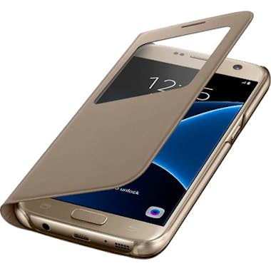 Samsung Funda con tapa y ventana para Galaxy S7 Edge