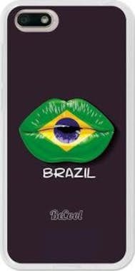 BeCool BeCool Funda Gel Honor 7S Bandera labios Brasil