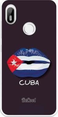 BeCool BeCool Funda Gel Bq Aquaris C Bandera Labios Cuba