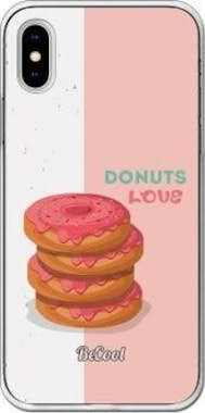 BeCool Funda Silicona iPhone XS - BeCool  Donut Love