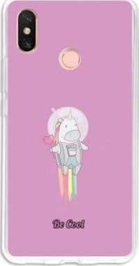 BeCool BeCool Funda Gel Xiaomi Mi Max 3 Unicornio Espacia