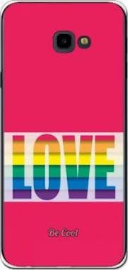 BeCool Funda silicona Samsung J4 Plus - Becool Love Color