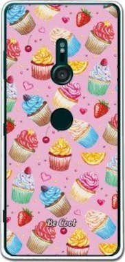 BeCool Funda silicona Sony Xperia XZ3 - Becool Cupcakes y