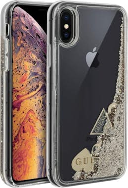 Guess Carcasa iPhone XS Max protectora r?gida con purpur