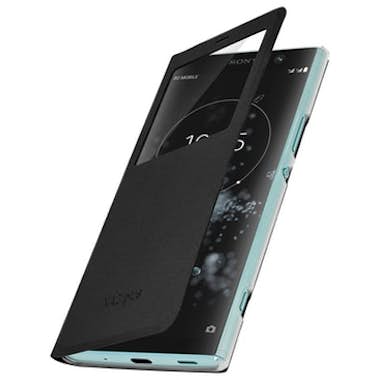 Avizar Funda libro Sony Xperia XA2 Plus con ventana carca
