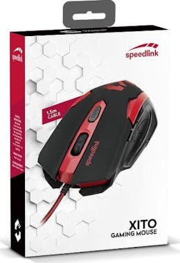 Speedlink SPEEDLINK Xito Gaming ratón USB 3200 DPI Ambidextr