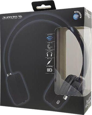 Avenzo AV618NG Auricular Bluetooth, Color Negro: Amazon.es Avenzo AV618NG Auricular Bluetooth, Color Negro: Amazon.es