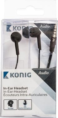 König König CSHSIER300BL auriculares para móvil Binaural