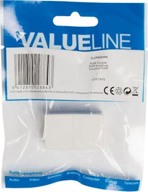 Valueline Valueline VLCP89005W adaptador de cable RJ45 Blanc